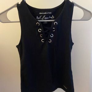 Abercrombie and Fitch Lace Up Tank Top